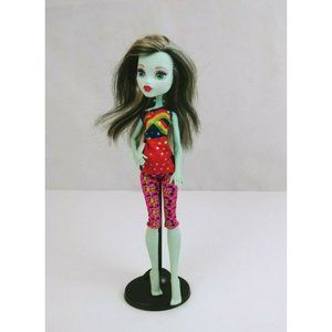 Monster High Frankie Stein 11" Doll With Outfit & Brush. Does'nt come with stand